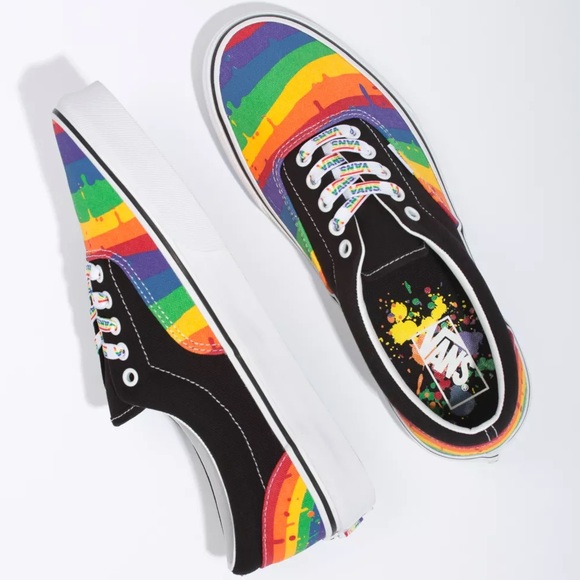 Vans | Shoes | Era Rainbow Drip Vans Men | Poshmark